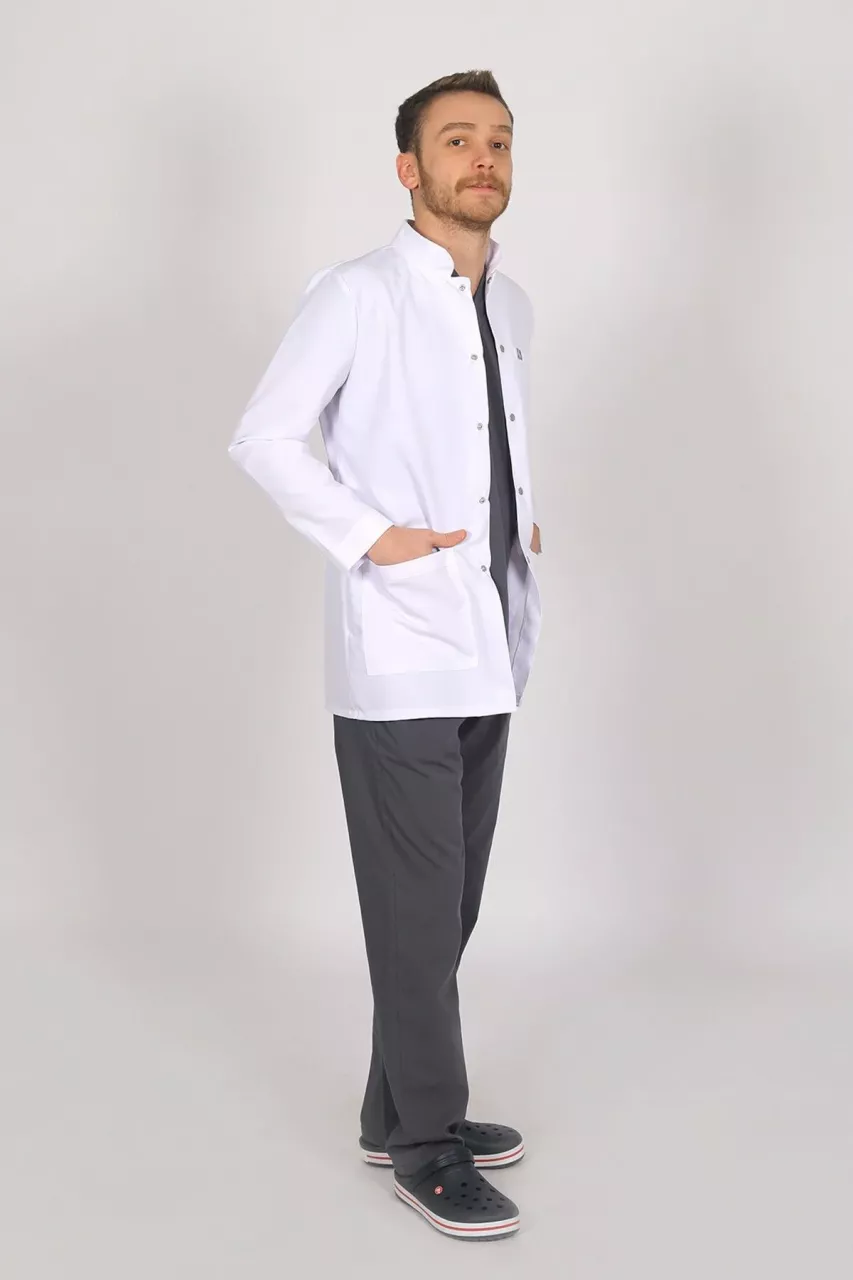 Beyaz Doktor Öğretmen Öğrenci Laboratuvar Önlüğü: Pratik Medikal Kalitesiyle