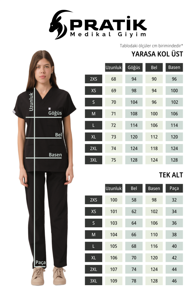 Siyah Özel Veteriner Forması Tüy Tutmaz Sıvı İtici Baskılı Scrubs Takım Unisex XS