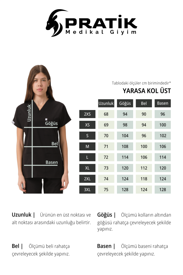 Siyah Özel Veteriner Forması Tüy Tutmaz Sıvı İtici Baskılı Scrubs Tek Üst Unisex