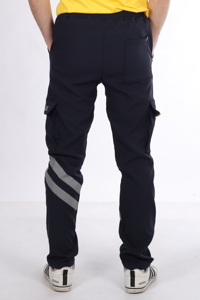 Kışlık Lacivert Likralı 112 Acil Sağlık Pantolonu Unisex