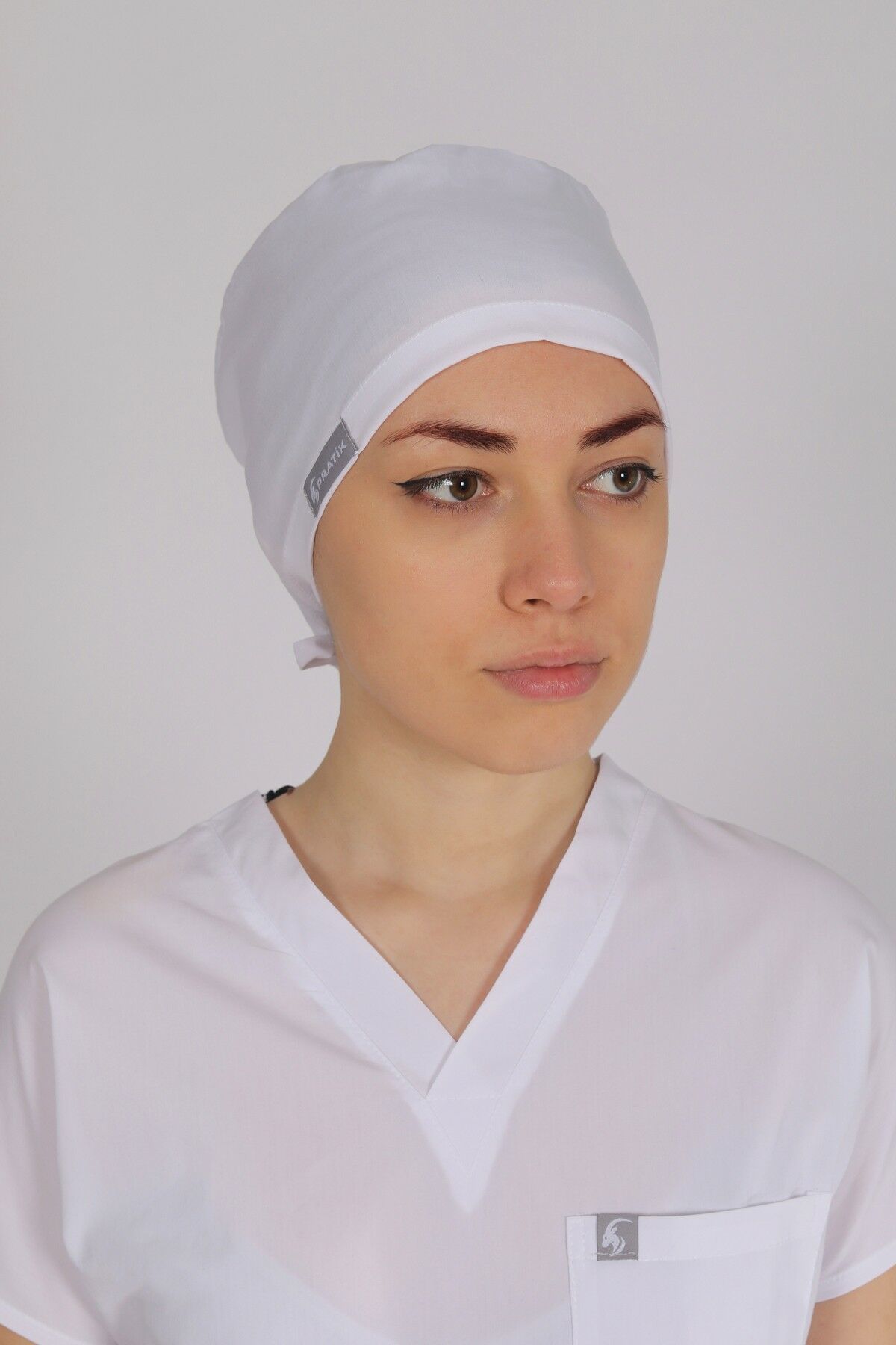 Beyaz Likralı Cerrahi Bone