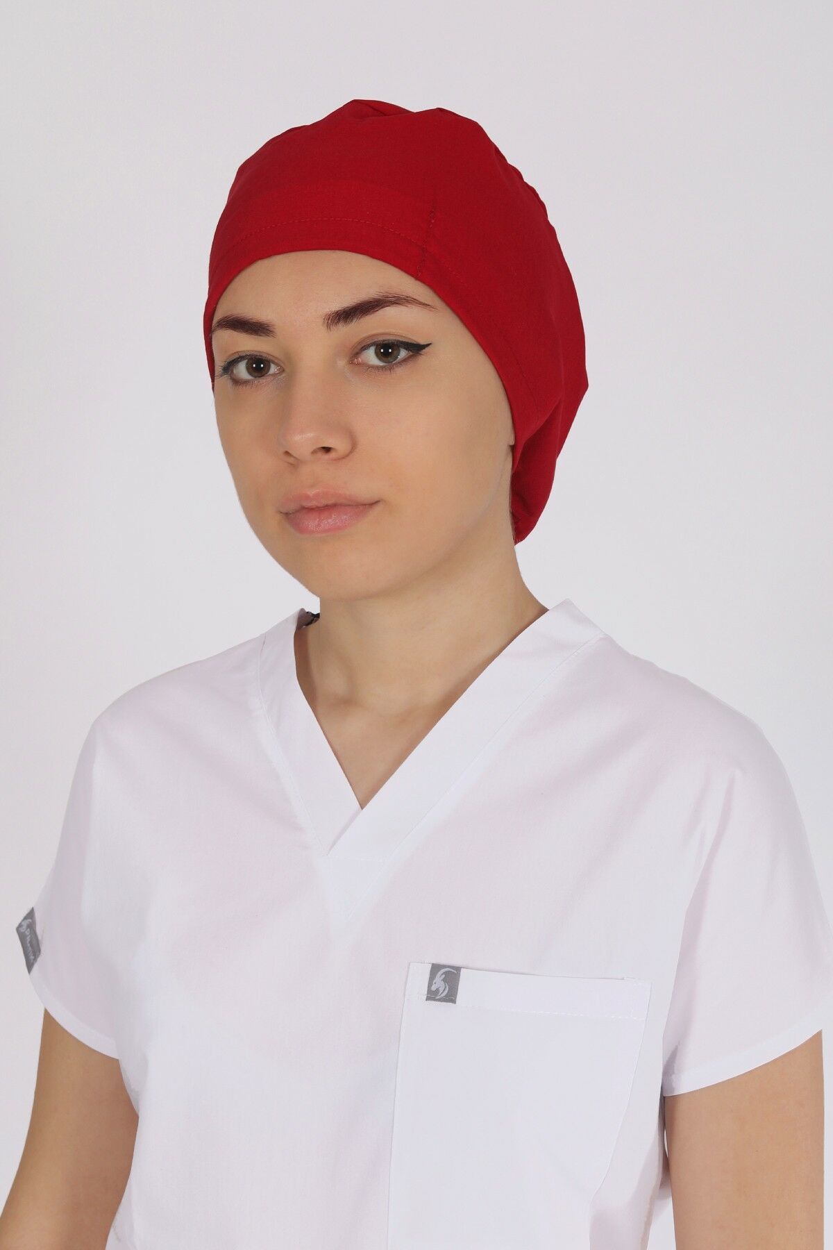 Kırmızı Likralı Cerrahi Bone