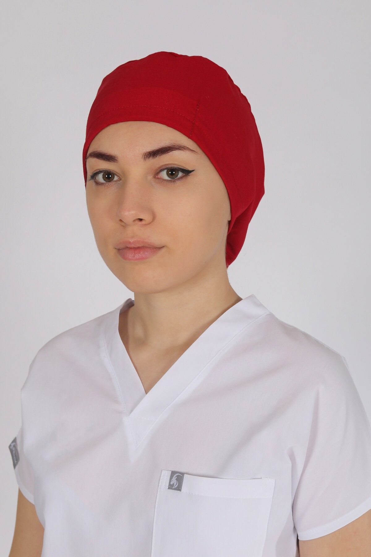 Kırmızı Likralı Cerrahi Bone