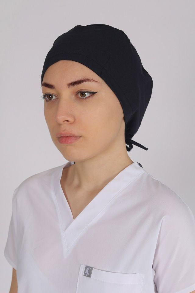 Lacivert Likralı Cerrahi Bone