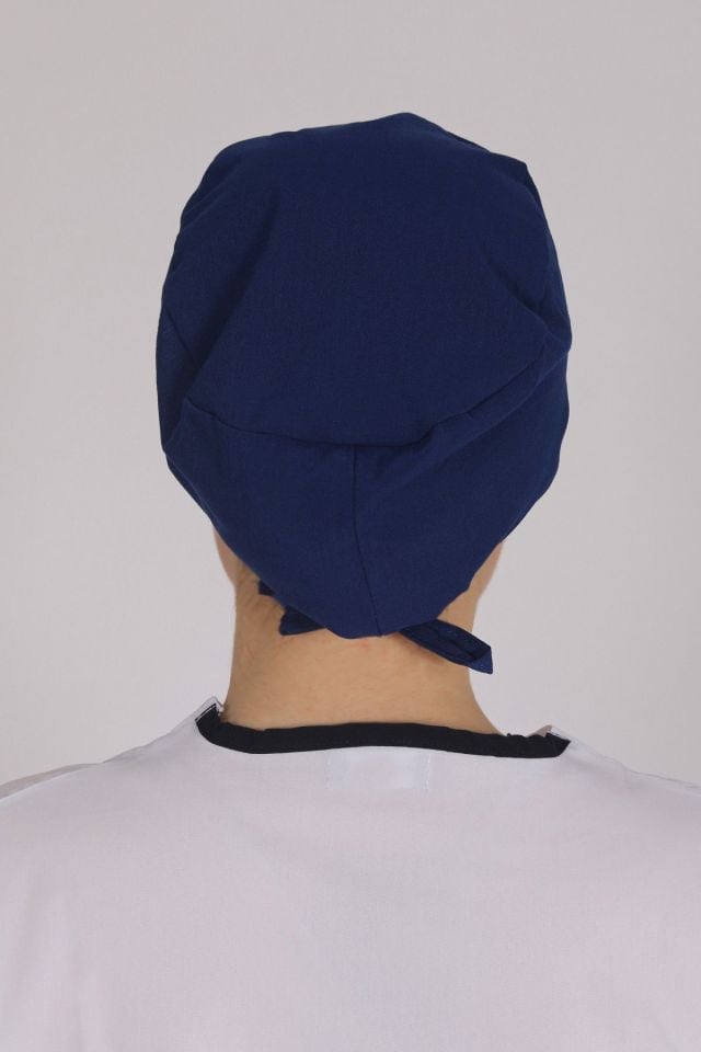 Saks Mavi Likralı Cerrahi Bone