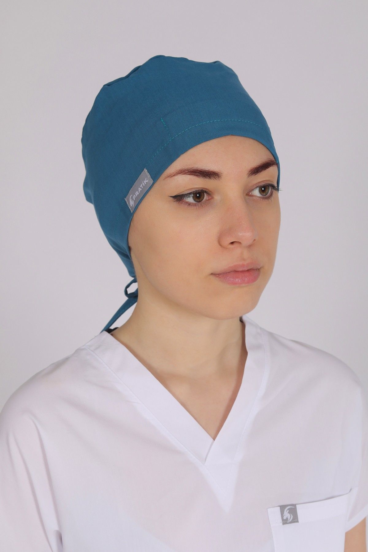 Turkuaz Likralı Cerrahi Bone