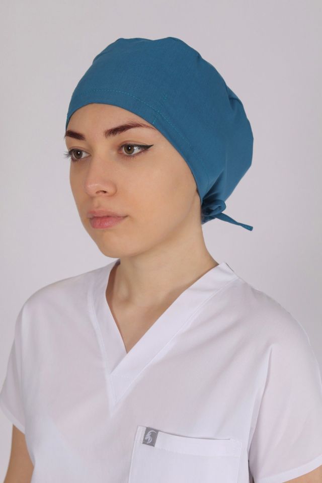 Turkuaz Likralı Cerrahi Bone