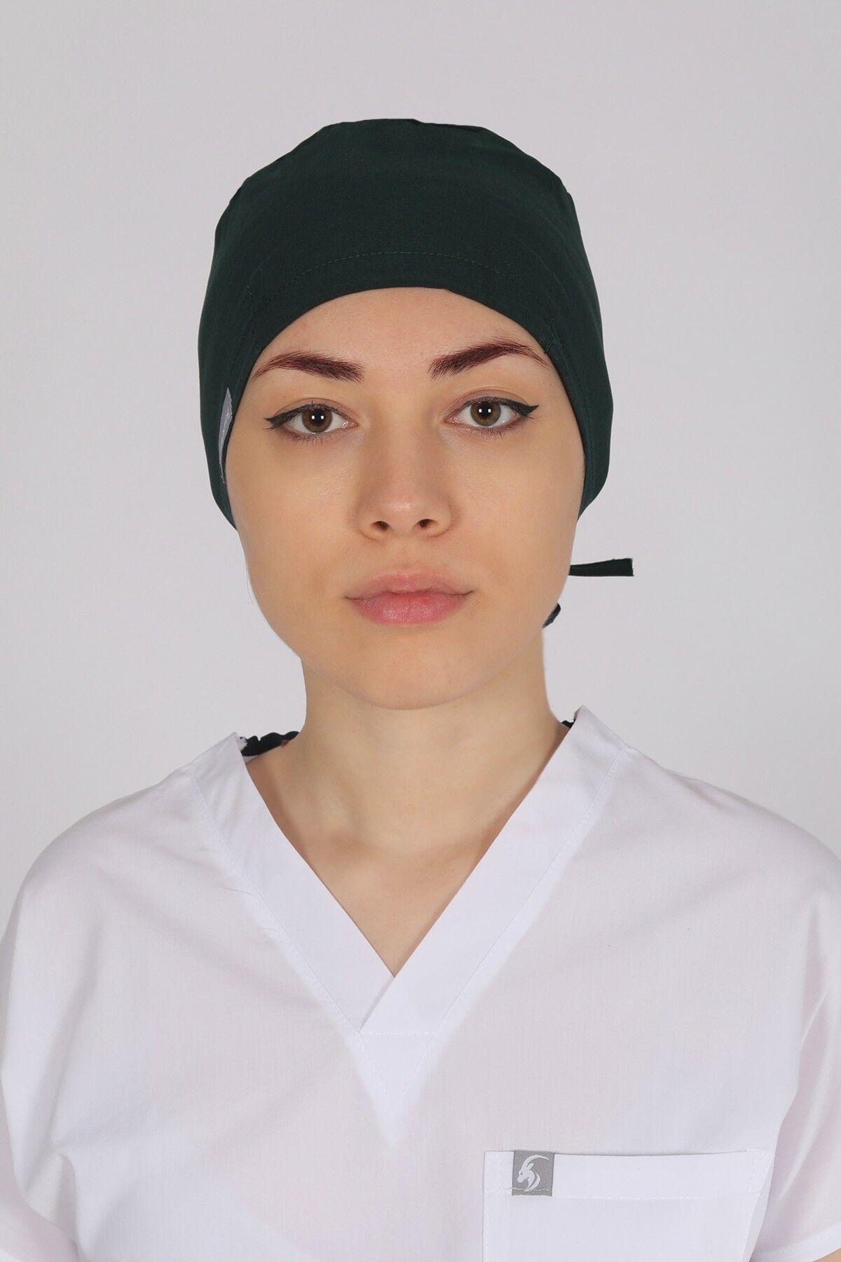 Ördek Yeşili Likralı Cerrahi Bone