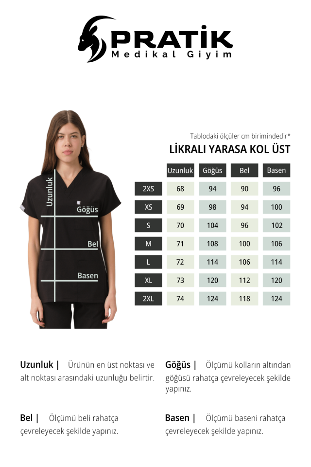 Mor Likralı Scrubs Doktor Hemşire Forması Yarasa Kol Tek Üst Unisex XL
