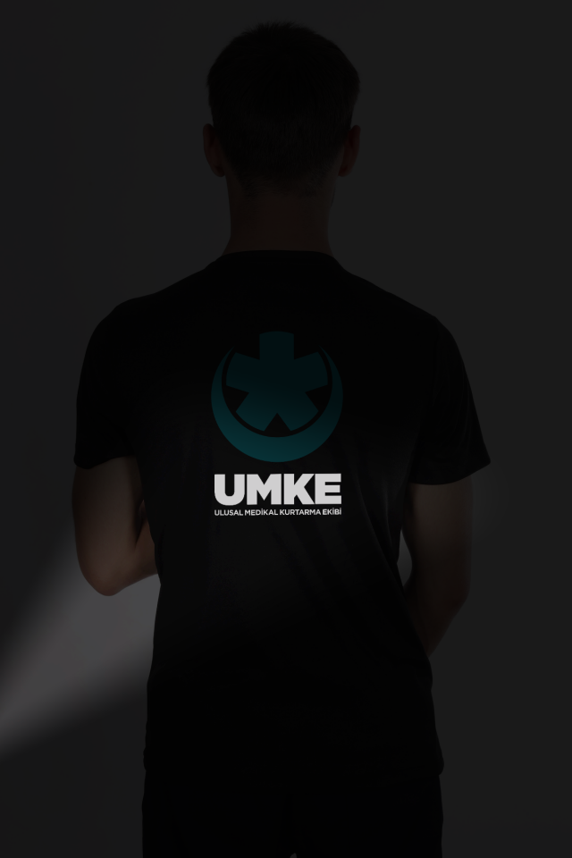 Kırmızı UMKE Dry Touch Bisiklet Yaka Tişört Unisex S
