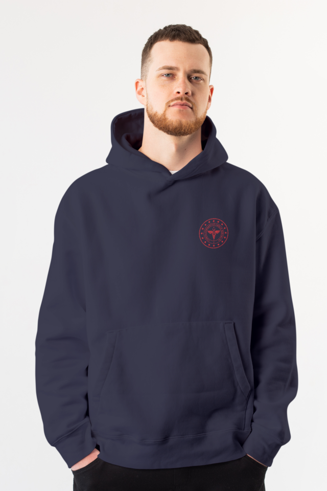 Lacivert 112 Acil Sağlık Kapüşonlu Sweatshirt Unisex