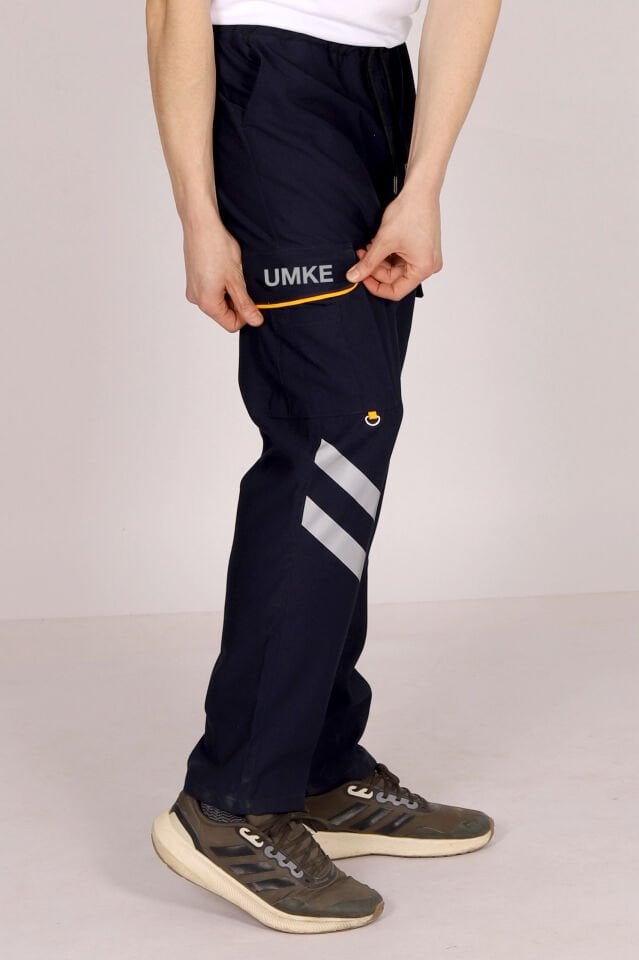 Lacivert Likralı UMKE Pantolonu Unisex