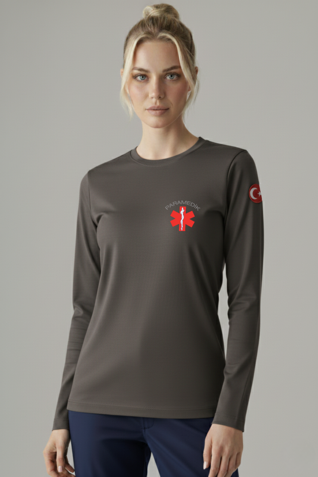 Füme Paramedik Mevsimlik Kazak Unisex