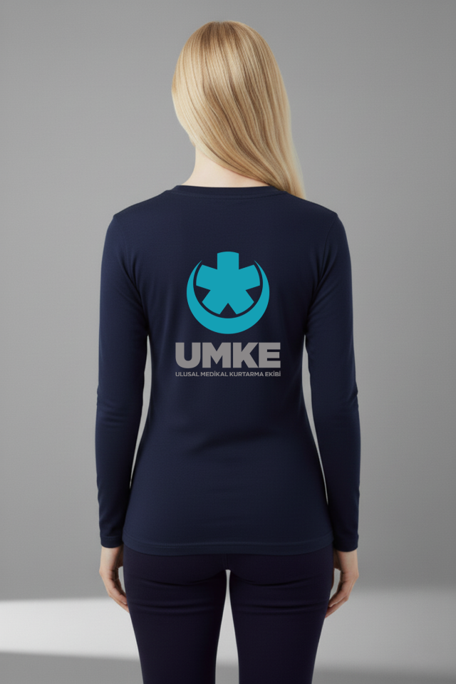 Lacivert UMKE Mevsimlik Kazak Unisex